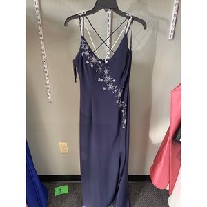 Blue-ish Gray Formal Dress